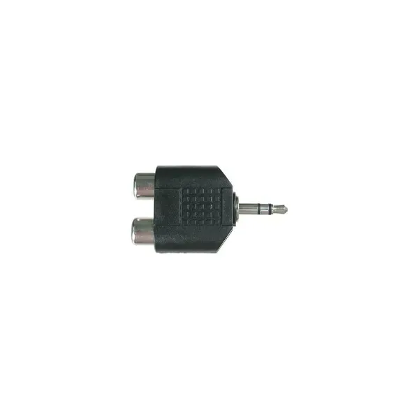 Hosa Technology GRM-193 Analog Audio Adaptor, Dual RCA to 3.5mm TRS #GRM193