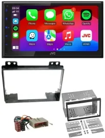 JVC Bluetooth USB MP3 2DIN DAB Autoradio für Ford Fiesta 03-05 Fusion 02-05
