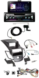 Pioneer DAB Bluetooth Lenkrad USB Autoradio für Ford Fiesta 08-10 Display schwar