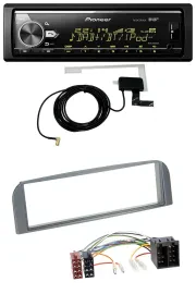 Автомагнитола Pioneer Bluetooth, DAB, USB, MP3 для Alfa Romeo 147/GT антрацит