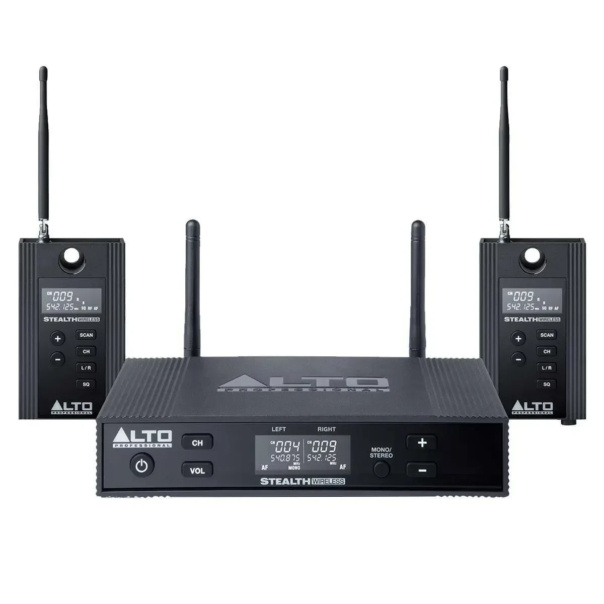 Alto Professional Stealth Wireless MKII 2-Channel UHF Wireless System for Spe...