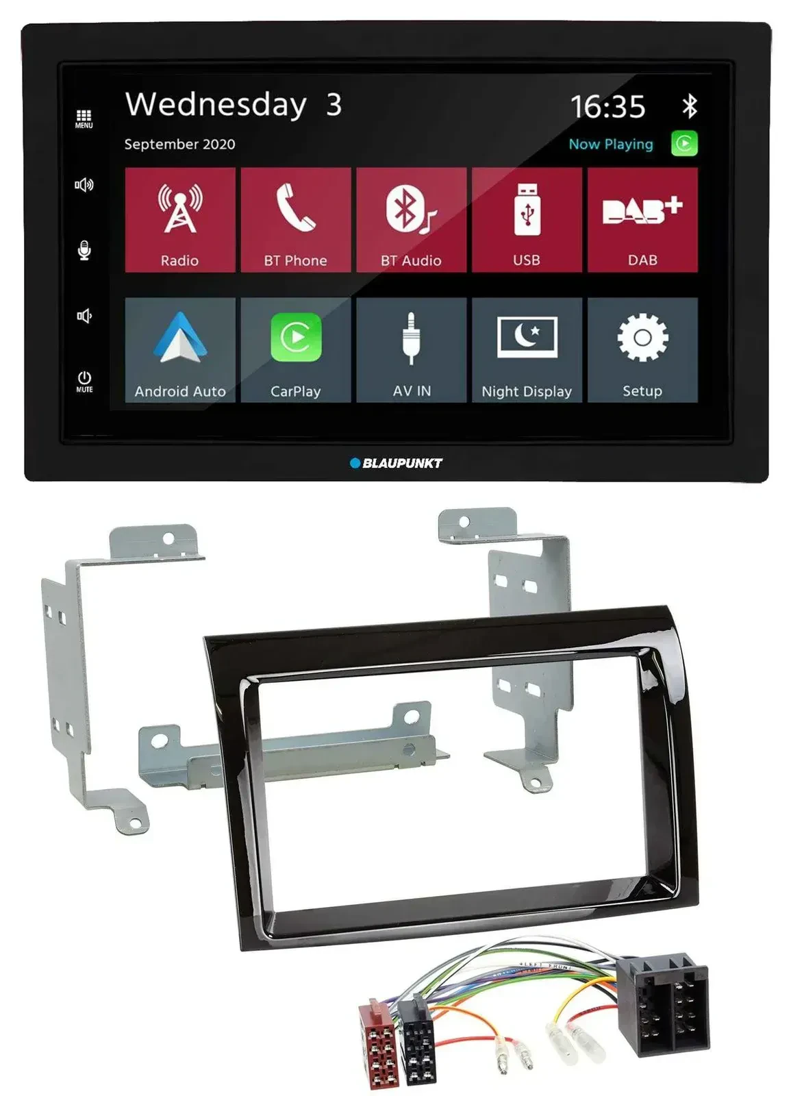 Blaupunkt DAB Bluetooth USB MP3 2DIN Autoradio für Peugeot Boxer Citroen Jumper