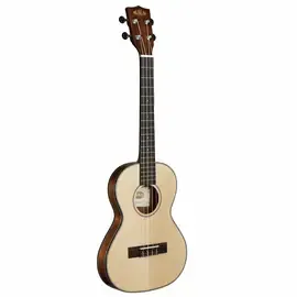 Укулеле Kala KA-SSTU-T Solid Spruce Top Slim Tenor Travel Ukulele, Natural Gloss w/ Gig