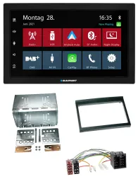 Blaupunkt MP3 Bluetooth DAB 2DIN USB Autoradio für Porsche Boxster 1996-2004