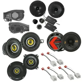 24-Current Wrangler JL /24-Current Gladiator JT Kicker CS Plug & Speaker Bundle