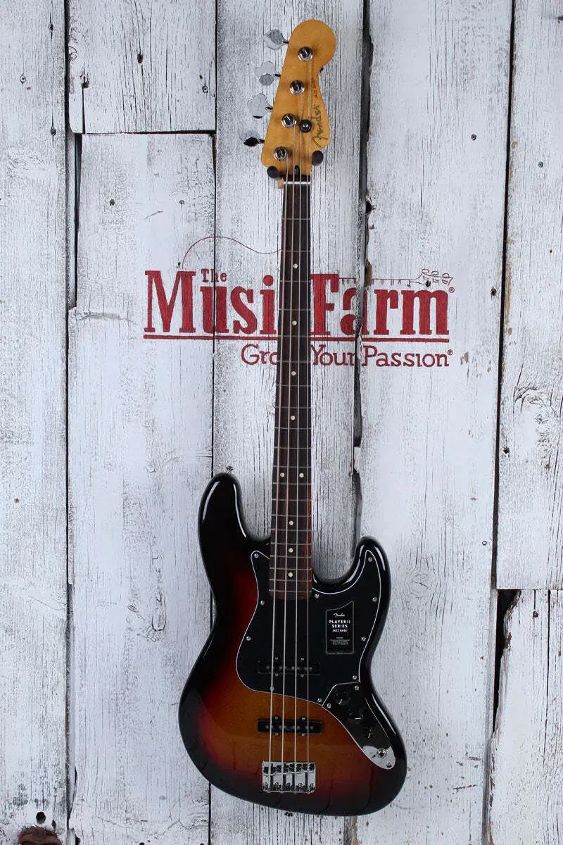 Бас-гитара Fender Player II Jazz Bass Limited Edition Sparkle 3-Color Sunburst