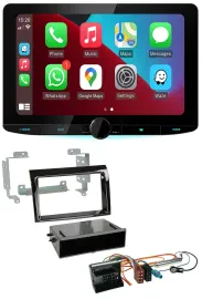 Kenwood MP3 USB DAB Bluetooth Autoradio für Citroen Jumper 06-11 Quadlock piano