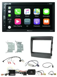 Pioneer DVD 2DIN Lenkrad DAB Bluetooth USB Autoradio für Porsche Panamera 2009-2
