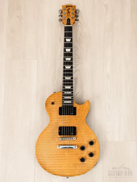 Электрогитара Gibson Custom Shop Zakk Wylde Signature Rough Top Les Paul HH Natural w/case USA 1999