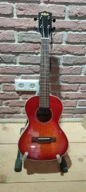Kala KA-FMCB-T - Gloss Flame Maple Cherry Burst Tenor Ukulele B-Stock