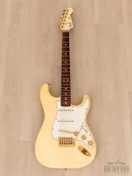 Электрогитара Fender The Strat Dan Smith Stratocaster SSS Olympic White w/case USA 1981