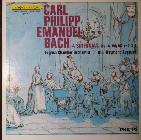 Б/У виниловая пластинка Carl Philipp Emanuel Bach – 4 Sinfonias