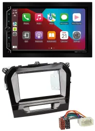 ESX 2DIN DAB USB MP3 Bluetooth Autoradio für Suzuki Vitara (ab 2015)