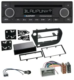 Blaupunkt MP3 Bluetooth DAB CD USB Autoradio für Honda Insight (ZE2, 2009-2013)