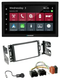 Blaupunkt DAB Bluetooth USB MP3 2DIN Autoradio für Chevrolet Corvette Uplander 0