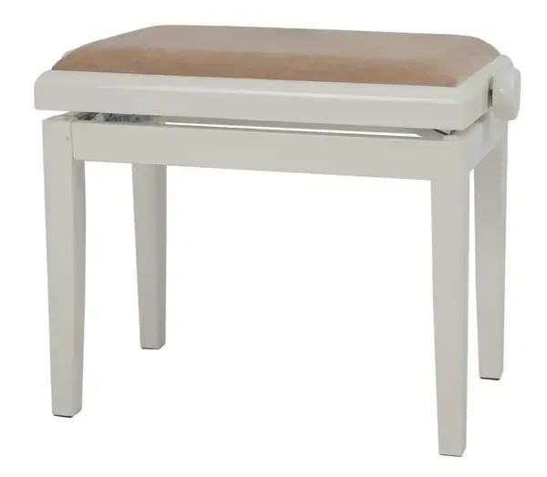 Банкетка для клавишных Gewa Piano Bench Deluxe White High Gloss