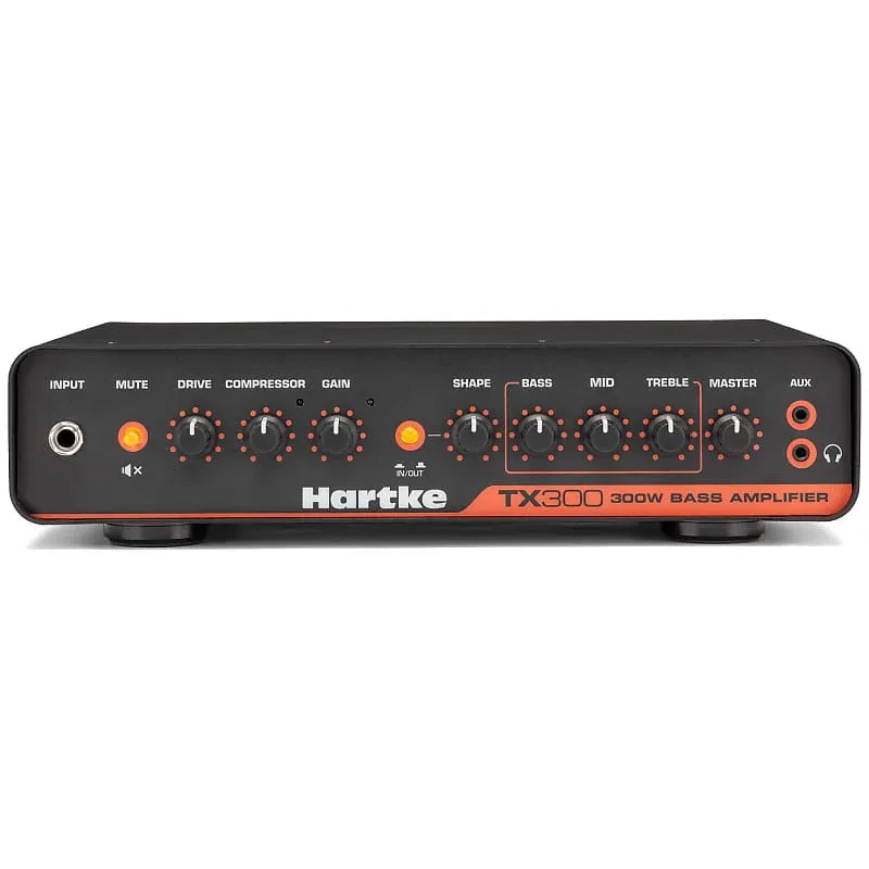 Б/У Усилитель для бас-гитары Hartke TX300 300W, голова, черный