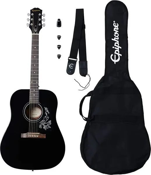 Акустическая гитара Epiphone Starling Acoustic Player Pack - Ebony