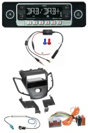 Dietz MP3 DAB Bluetooth USB Autoradio für Ford Fiesta JA8 08-10 ohne Display sch