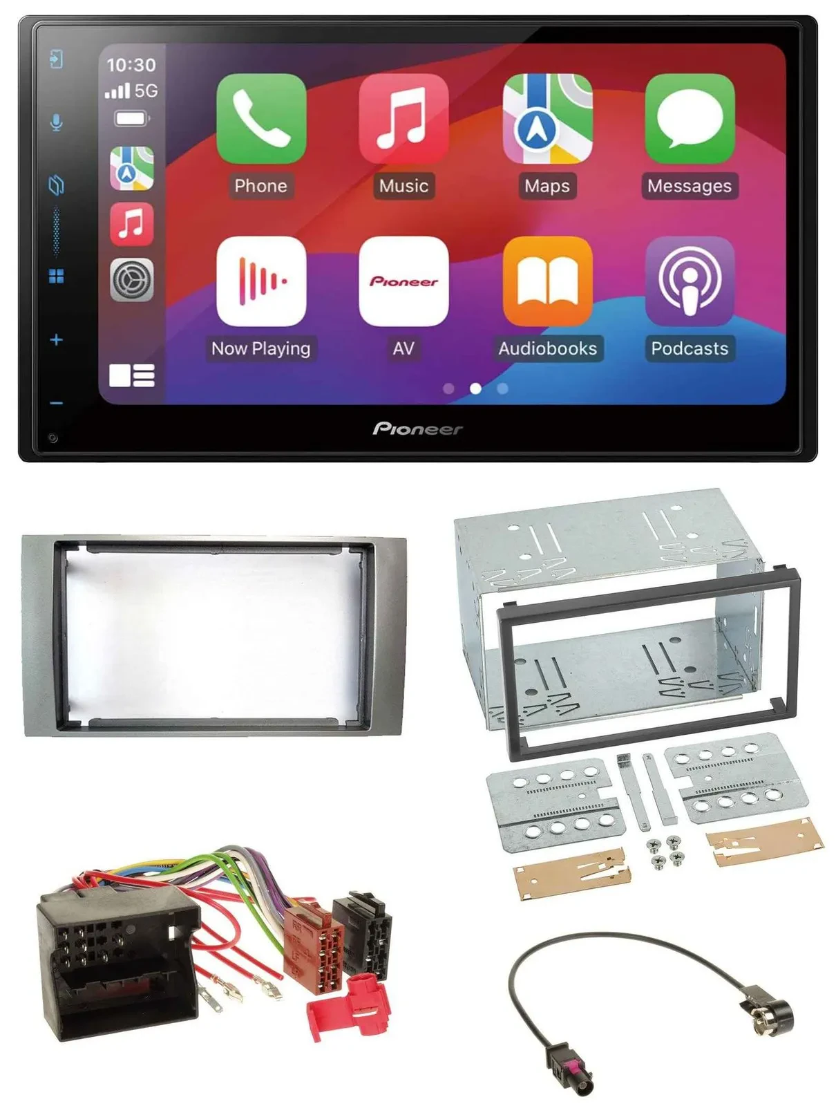 Pioneer DAB USB MP3 Bluetooth 2DIN Autoradio für Ford Galaxy Focus C-Max S-Max 0