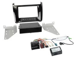 Einbauset CAN-Bus DIN Autoradio für VW Polo 2014-2017 Klavierlack