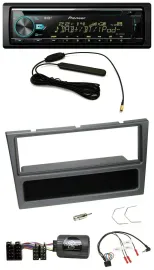 Pioneer CD MP3 Lenkrad DAB USB Autoradio für Opel Corsa C 2000-04 charcoal