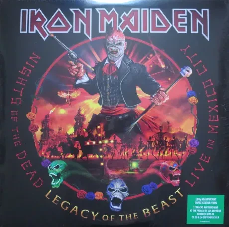 Виниловая пластинка Iron Maiden – Nights Of The Dead - Legacy Of The Beast, Live In Mexico City (3LP)