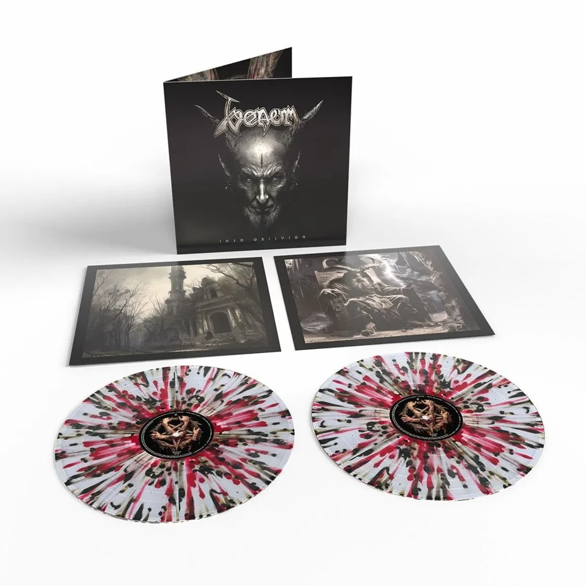 Venom - Into Oblivion [Indie-Exclusive Clear, Black & Red Splatter Vinyl]