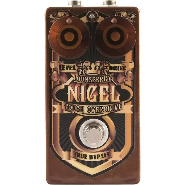 Педаль эффектов для электрогитары Lounsberry Pedals Nigel Overdrive Effects Pedal