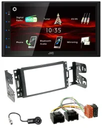 JVC USB Bluetooth MP3 DAB 2DIN Autoradio für Chevrolet Corvette Uplander 05-13