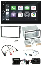 Blaupunkt 2DIN Bluetooth DAB USB DVD Lenkrad Autoradio für Opel Corsa C 2004-200