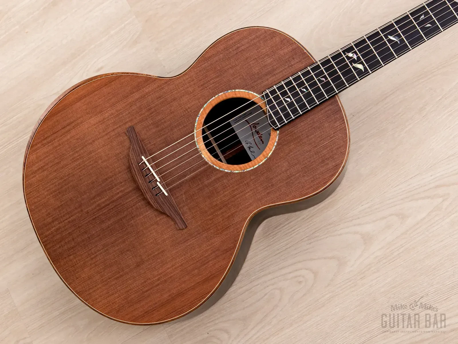 2021 Lowden F-50 Sinker Redwood & African Blackwood, Mint w/ Case & Tags