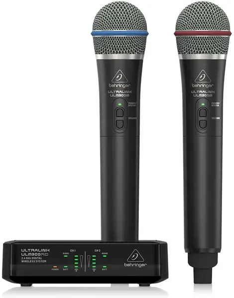 Цифровая радиосистема с ручными микрофонами Behringer ULM302MIC