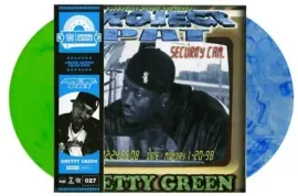 Виниловая пластинка Project Pat - Ghetty Green [New Vinyl LP] Blue, Colored Vinyl, Gatefold LP Jacke