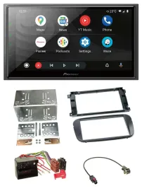 Pioneer USB 2DIN DAB MP3 Bluetooth Autoradio für Ford C-Max Galaxy Focus ab 2007