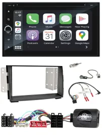Blaupunkt DAB USB Bluetooth Lenkrad 2DIN TMC Navigation für Kia Venga 2010-2019