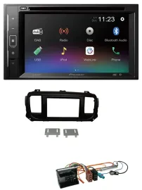 Pioneer Bluetooth MP3 USB 2DIN DAB DVD Autoradio für Peugeot Expert Traveller ab