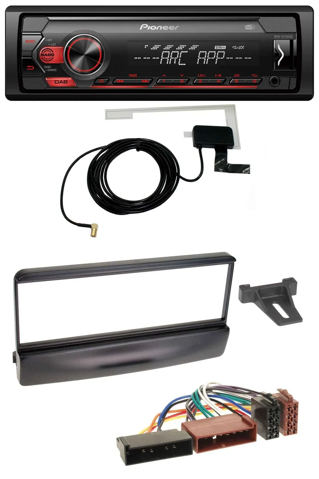 Автомагнитола для Ford Mondeo 1996–2002, Puma с 1997, Transit Pioneer 1-DIN USB DAB MP3 AUX