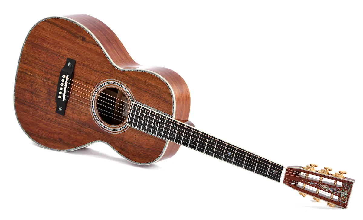 Акустическая гитара Sigma Guitars 00K2-42S Orchestra, фигурная коа