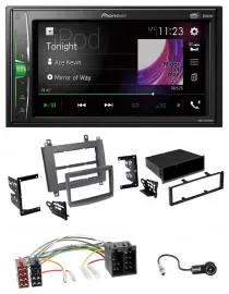 Pioneer 2DIN MP3 DAB USB Bluetooth Autoradio für Cadillac CTS 2003-2007 SRX 2004
