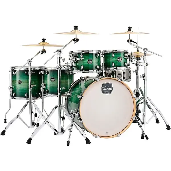 Ударная установка акустическая Mapex Armory Series Exotic Studioease Fast Shell Pack w/ 22" Bass Emerald Burst