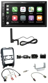 Pioneer USB 2DIN Bluetooth DAB Lenkrad Autoradio für Mini Cooper 06-14 Parksenso