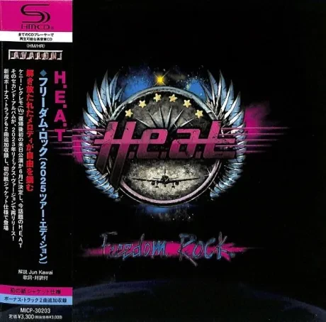 H.E.A.T - Freedom Rock (CD, Japan)