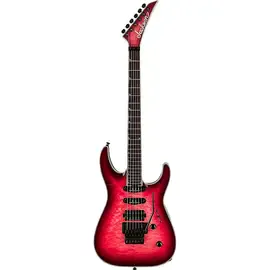 Электрогитара Jackson Pro Plus Series Soloist SLA3Q Electric Guitar Fuschia Burst