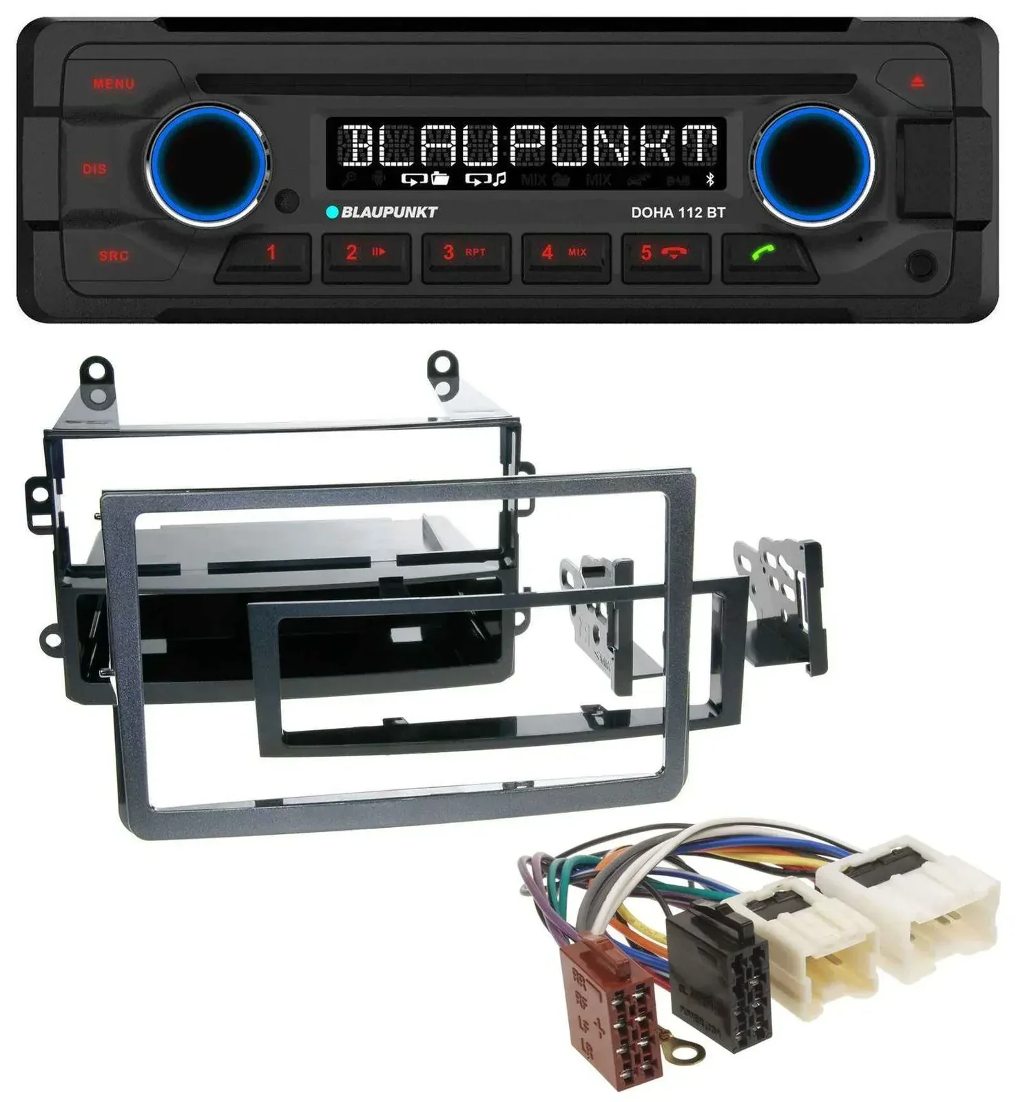 Blaupunkt AUX MP3 CD Bluetooth USB Autoradio für Nissan 350Z (ab 2006)