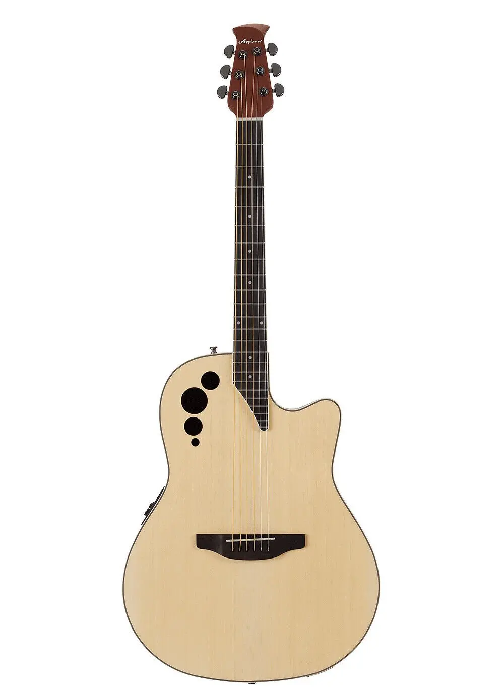 Электроакустическая гитара Ovation Applause AE44-5S Mid Depth Natural Satin