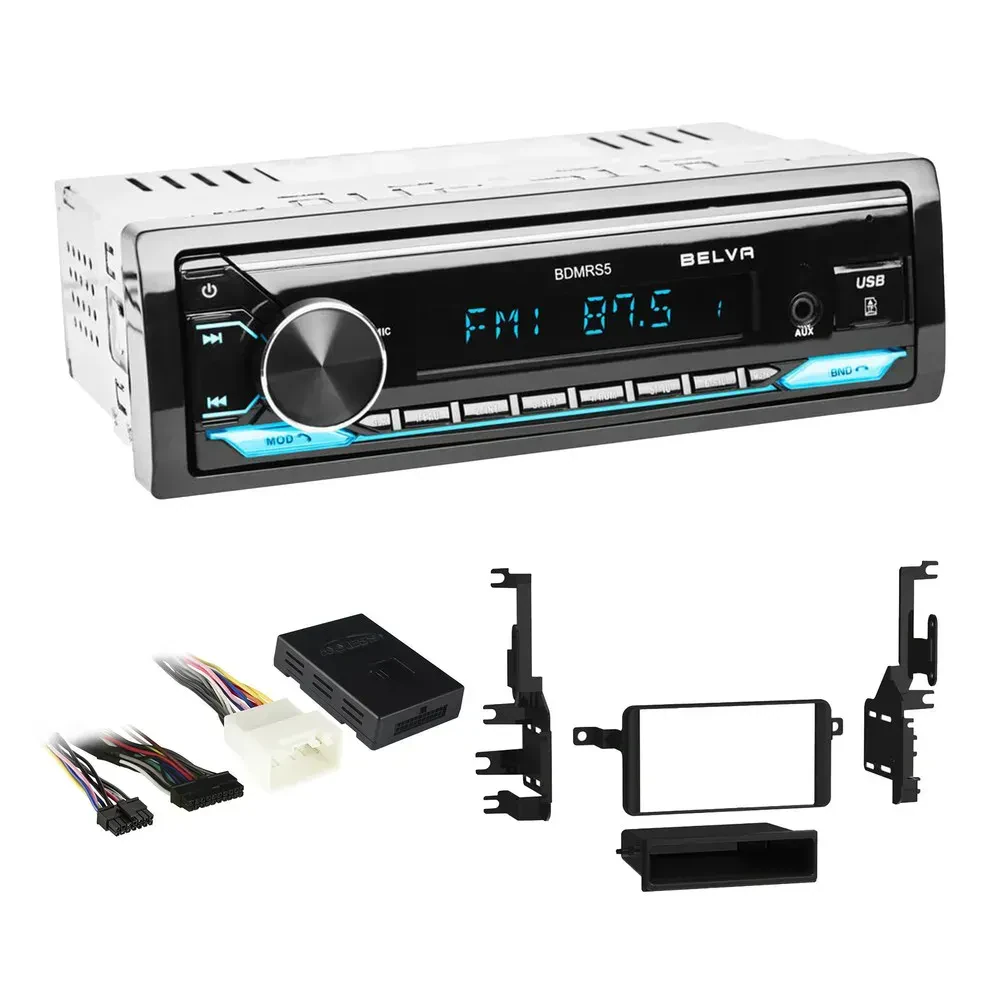 2004-2005 Toyota Tundra 2-Cab Single DIN Radio Package (Amplified System) | Belv