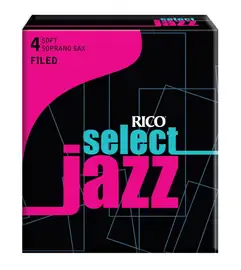 Трость для саксофона сопрано RICO Select Jazz RSF10SSX4S