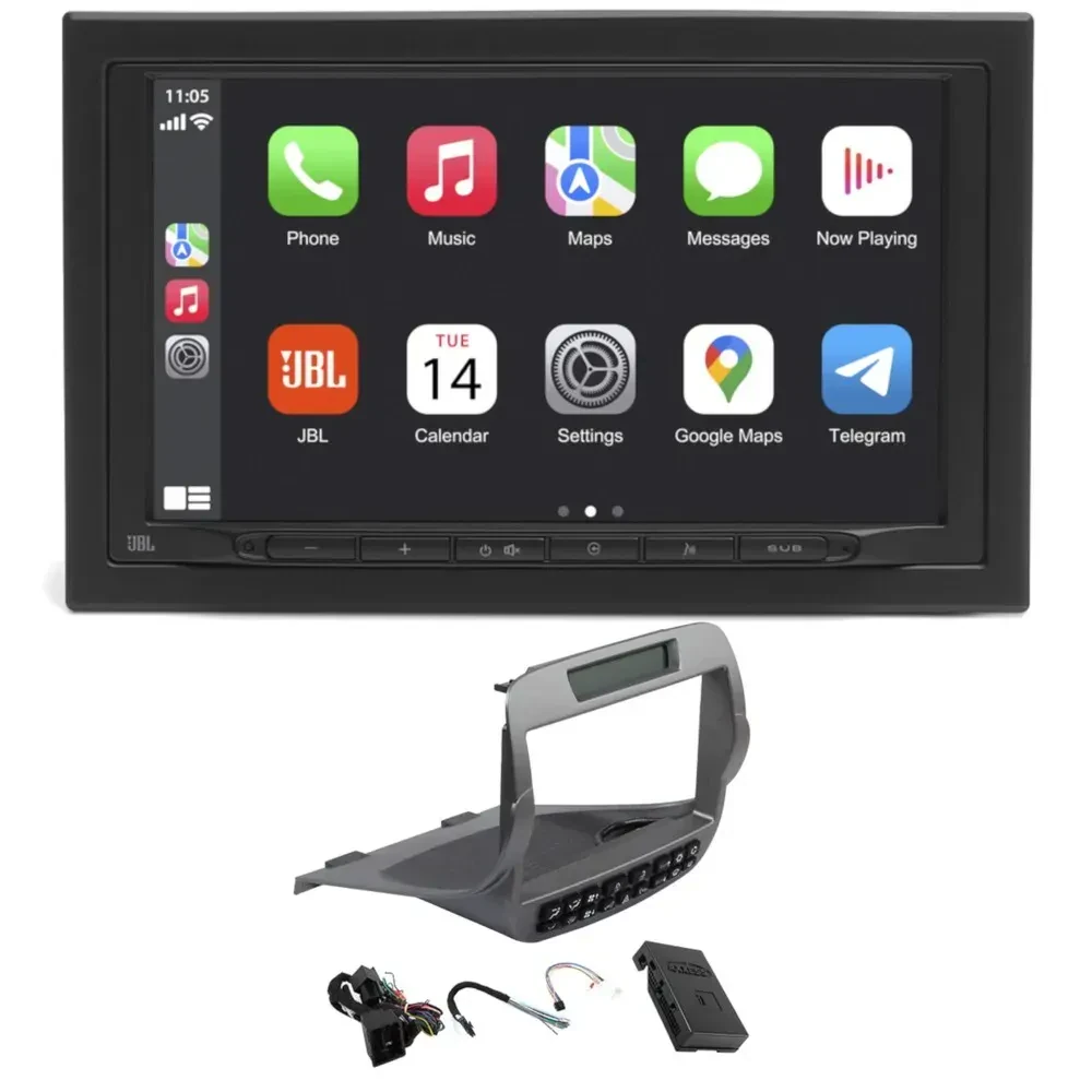 Автомагнитола для Chevrolet Camaro 2010–2015 JBL 2-DIN, беспроводная