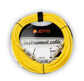 Кабель инструментальный Joyo CM-04-YL 4.5 м, TS-TS 6.3 мм, желтый